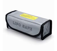 Moendergo LiPo - Custodia protettiva antincendio per la protezione della batteria, resistente al fuoco, custodia per proteggere la batteria e caricare 19 x 8,5 x 6,5 cm (M)