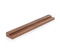 MÖNKE Scaffale per dischi in vinile - Esponga con eleganza i suoi dischi in riproduzione o preferiti sulla parete - Adatto a un disco di qualsiasi dimensione (Noce)