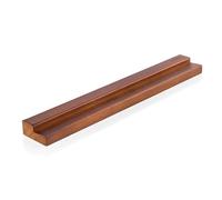 MÖNKE Scaffale per dischi in vinile - Esponga con eleganza i suoi dischi in riproduzione o preferiti sulla parete - Adatto a un disco di qualsiasi dimensione (Marrone)