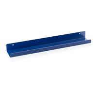 MÖNKE Scaffale Per Dischi In Vinile - Uno Scaffale Espositivo In Metallo - Esponga A Parete I Suoi Dischi Preferiti O In Riproduzione - Questo Portadischi In Vinile È Adatto A Tutti I Dischi (Blu)