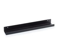 MÖNKE Scaffale Per Dischi In Vinile - Uno Scaffale Espositivo In Metallo - Esponga A Parete I Suoi Dischi Preferiti O In Riproduzione - Questo Portadischi In Vinile È Adatto A Tutti I Dischi (Nero)