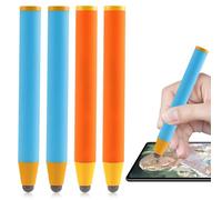 MOERAE Pennino per tablet per bambini, Tablet per Bambini in Gomma Touchscreen, Pennino Capacitivo per Tutti i Telefoni iOS e Android e Tablet, iPhone iPad Kids Edition, Tablet per Bambini