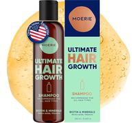 Moérie shampoo crescita capelli premium, per capelli più lunghi e folti, volumizzante capelli vegan-friendly senza parabeni o silicone per tutti i capelli, shampoo anticaduta uomo e donna (250 ml)