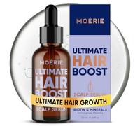 Moerie Siero per la crescita dei capelli, 50 ml, per accelerare la crescita dei capelli e contro la caduta dei capelli nelle donne, siero per la crescita dei capelli e per la crescita dei capelli