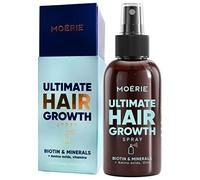 Moerie Spray Allungante Capelli Definitivo Progettato per Rinforzare e Fermare la Perdita Capelli Donna-Siero 100% Naturale con oltre 100 Minerali, Vitamine e Amminoacidi Profumazione Fresca - 150 ml