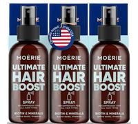 Moerie Spray Crescita Capelli Definitivo Progettato per la Crescita Capelli Veloce Donna e Ricrescita Capelli Uomo, Siero per Capelli 100% Naturale con più di 1000 Minerali, Vitamine e Amminoacidi-x3