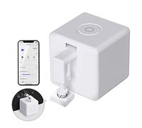 MOES Fingerbot Plus Smart Switch Toggle, Pulsante intelligente Pusher con controllo touch,Compatibile con Smart Life/Tuya APP，per Alexa/Google Home e Timer Controllo，MOES BLE HUB richiesto