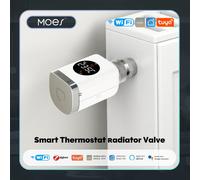 MOES Smart Wifi/Zigbee Valvola termostatica per radiatore TRV App programmabile Controller di temperatura remoto Supporto Alexa Google Home