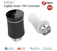 MOES TRV ZigBee 3.0 Tuya Nuovo Attuatore Del Radiatore Valvola Termostato Programmabile Intelligente Riscaldatore di Temperatura Alexa Controllo Vocale