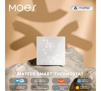 MOES Tuya Matter WiFi Termostato Intelligente Regolatore di Temperatura Caldaia Ad Acqua Riscaldamento Elettrico Con Alexa Google Apple Smartthings