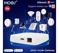 MOES Tuya Smart Wired Gateway multimodale ZigBee Bluetooth Mesh Hub Smart Life APP Controllo vocale remoto tramite Alexa Google Home