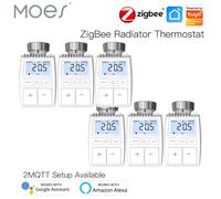 Moes Tuya zibee3.0 valvola attuatore radiatore termostato intelligente regolatore di temperatura sensore esterno TRV controllo vocale Alexa Wireless Gateway