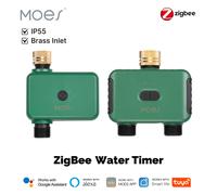 MOES Tuya ZigBee 1-2Way Timer Acqua Filtro Irrigatore Da Giardino Ingresso In Ottone Programmabile Irrigazione Automatica Tramite Alexa Google Casa