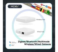 MOES Tuya ZigBee/BLE Smart Gateway Hub Smart Home Bridge Smart Life APP Il telecomando wireless funziona con Alexa Google Home