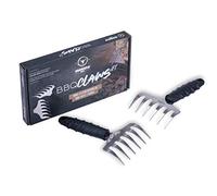 MOESTA-BBQ 19231 - Acciaio inossidabile Meat Claws - Ideale per maiali pullati, polli di manzo - Gru d'orso, artigli di carne