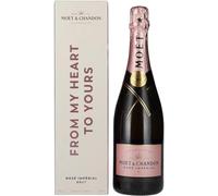 Moët & Chandon Champagne ROSÉ IMPÉRIAL Brut Say Yes To Love 12% Vol. 0,75l in Giftbox