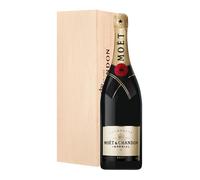 Moët & Chandon Impérial Champagne AOC Brut Jeroboam 3 ℓ, Cassetta di legno