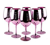 Moet & Chandon Imperial - Set di 6 bicchieri in vetro rosa champagne