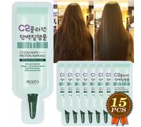 MOETA Collagen Protein Hair Ampolle Essence C2 x 15 pezzi Damage Care Silk Am...