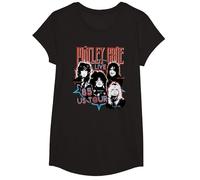 Mötley Crüe '85 US Tour Maglietta, Ragazze, Nero, S