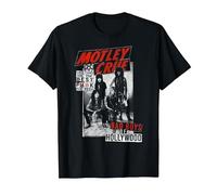 Mötley Crüe Bad Boys of Hollywood Maglietta, Uomo, Nero, M