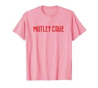Mötley Crüe - Band Logo Range Pink Maglietta