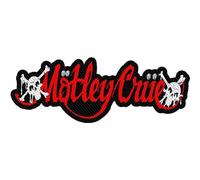 MÖTLEY CRÜE Toppa da cucire # 25 Dr. FEELGOOD LOGO 10 x 4 cm