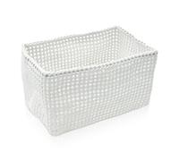 Möve 40271002 Tube - Cestino Rettangolare, Colore: Bianco