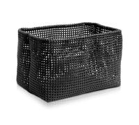 Möve 40271199 - Cestino Tube Rettangolare, Colore: Nero