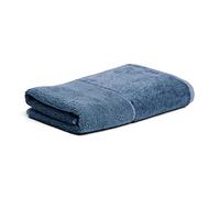 Möve Bamboo Luxe - Asciugamano 50 x 100 cm, 60% cotone, 40% viscosa di cellulosa di bambù, colore blu acciaio (steel blue)