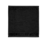 Möve Bamboo Luxe - Lavetta, 30 x 30 cm, 60% cotone, 40% viscosa di cellulosa di bambù, colore nero