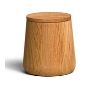 Möve Barattolo in legno di quercia, Ø 8 x 8,5 cm