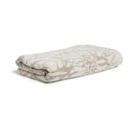 Möve Brooklyn Botanic - Telo doccia 80 x 150 cm, 85% cotone, 10% viscosa, 5% lino, colore naturale/cashmere
