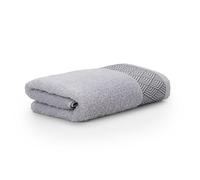 MÖVE for Frottana Geometry - Asciugamano 50 x 100 cm, 100% cotone, colore: Argento