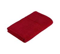 Möve for frottana Pearl - Telo doccia, 67 x 140 cm, 100% cotone, colore rubino