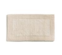 Möve Loft - Tappetino da bagno trapuntato, 60 x 100 cm, 100% cotone naturale