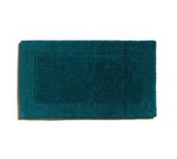 Möve Loft - Tappetino da bagno tuftato, 60 x 100 cm, 100% cotone, colore blu lago profondo (deep lake)