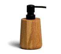 möve Oak - Dispenser di sapone in legno, Ø 8 x 16 cm