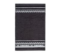 Möve Paese Asciugamano ospite, Cotone, Grafite, 30 x 50 cm