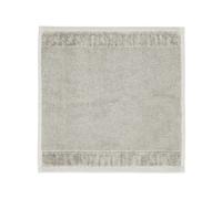 Möve Bamboo Luxe - Lavetta, 30 x 30 cm, 60% cotone, 40% viscosa di cellulosa di bambù, colore grigio argento