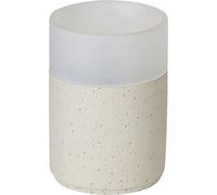 Möve Porta spazzolino Concrete 7,5 x 10,5 cm in Pietra Artificiale/Acrilico, Colore: Grigio