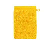 Möve Superwuschel - Guanto da bagno, 20 x 15 cm, 100% cotone, colore oro