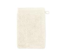 Möve Superwuschel - Guanto da bagno in 100% cotone, 20 x 15 cm, colore: avorio
