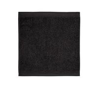 Möve Superwuschel - Asciugamano in 100% cotone, 30 x 30 cm, colore: Nero