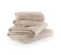 Möve Superwuschel - Set di 2 Asciugamani da Doccia 80 x 150 cm e 2 Asciugamani 50 x 100 cm, Made in Germany, 100% Cotone, Colore: Cashmere