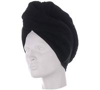 Möve Turbante di spugna 27x67 cm colore: Nero
