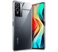 moex Aero Case Compatibile con Vivo Y76 5G - Custodia in silicone completamente trasparente, trasparente, ultra sottile, trasparente, tinta unita, trasparente