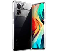moex Aero Case Compatibile con Xiaomi 13T / 13T Pro - Custodia in silicone completamente trasparente, trasparente, ultra sottile, trasparente, tinta unita, trasparente