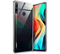 moex Aero Custodia Compatibile con Huawei P40 Lite E, Custodia in Silicone, Completamente Trasparente, Custodia Protettiva Ultra Sottile, Chiara, Crystal-Clear