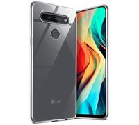 moex Aero Custodia Compatibile con LG K51S, Custodia in Silicone, Completamente Trasparente, Custodia Protettiva Ultra Sottile, Chiara, Crystal-Clear